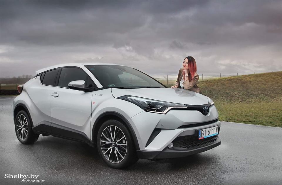 test Toyota C-HR, wypożyczalnia samochodów Białystok