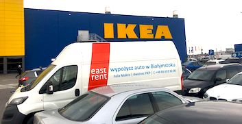 wypożyczalnia samochodów dostawczych Białystok